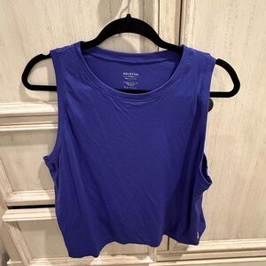 Peloton Seamless Muscle Tank Size XL/XXL Royal Blue